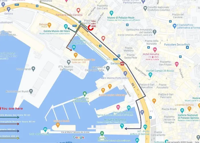 Apartman Diamante Nel Porto Genova